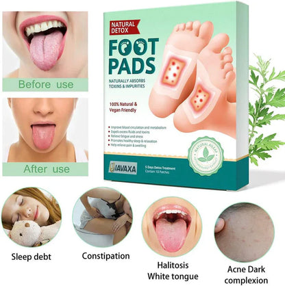 🌿Overnight Foot Relief Patches (20 Pads) – Relax & Refresh While You Sleep | Buy 1 Get 1 FREE
