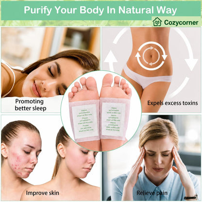 Cozycorner™ Detox Foot Patches Herbal🌿(Pack of 20) Buy 1 Get 1 FREE