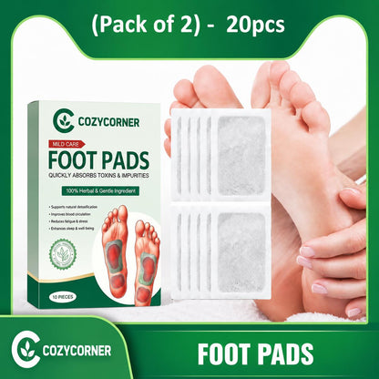 Cozycorner™ Detox Foot Patches Herbal🌿(Pack of 20) Buy 1 Get 1 FREE
